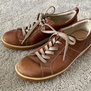 Ecco brand leather runners